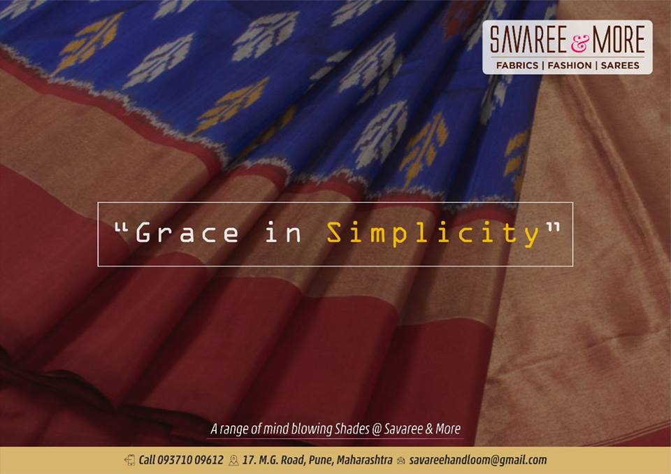 Savaree Exclusive Fabrics Pune.