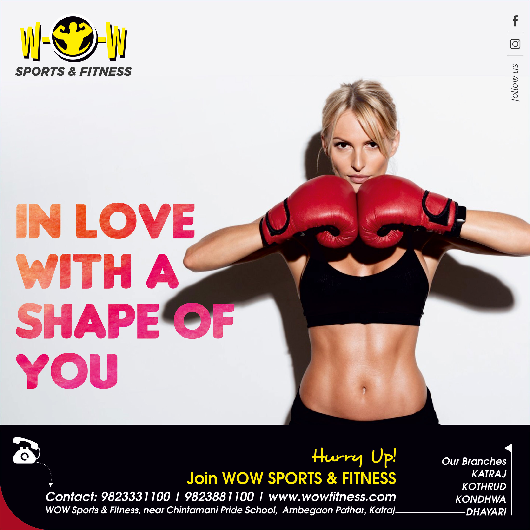 Gym promotional Creatives