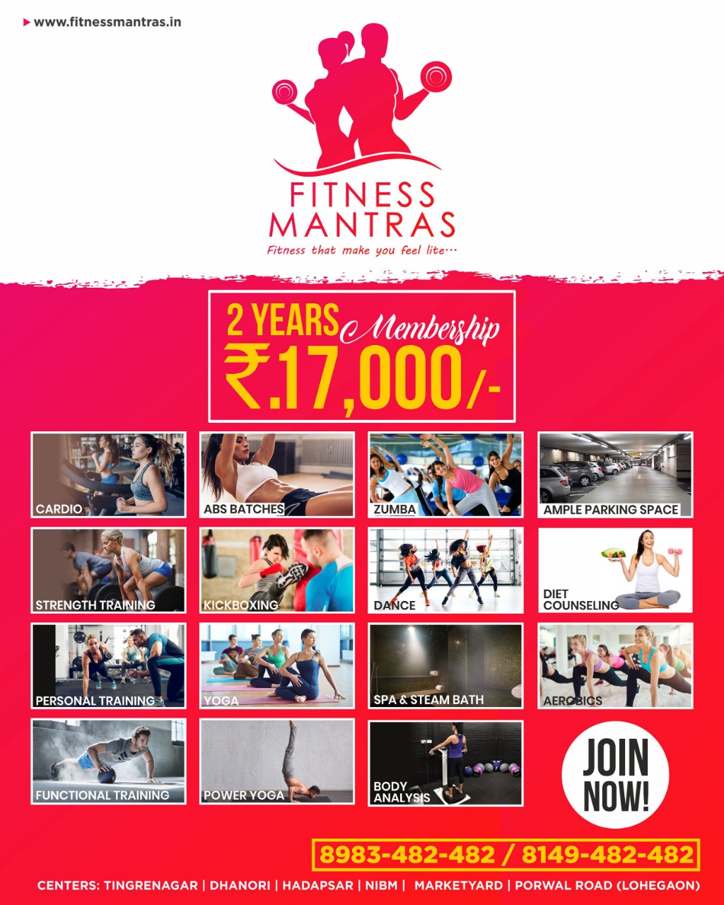 fitnessmantras gym pune